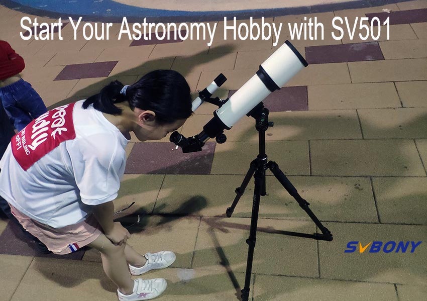 Start Your Astronomy Hobby with Svbony SV501 70420 Telescope